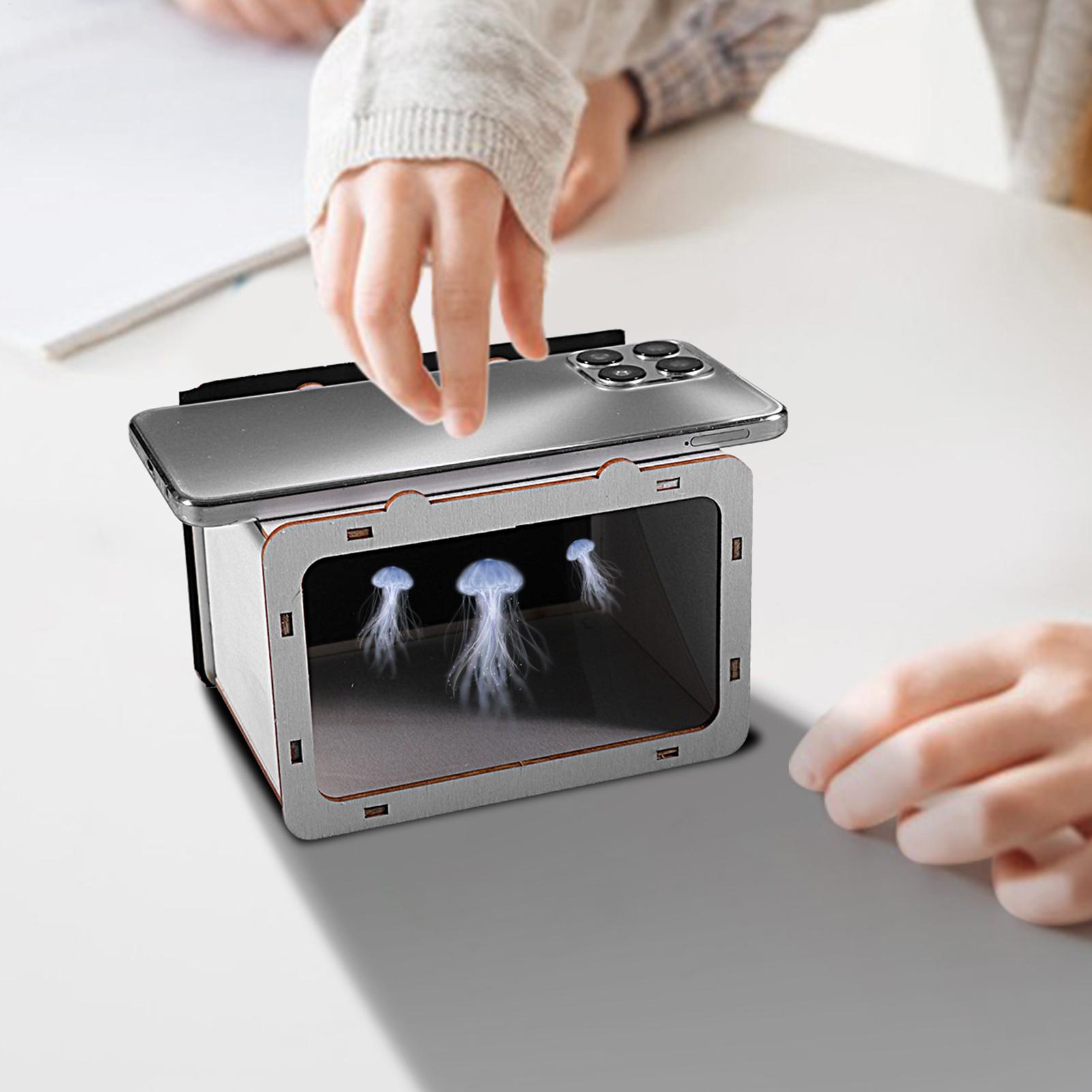 Home Cinema Tv - Proyector de Cine Holográfico 3D, Soporte