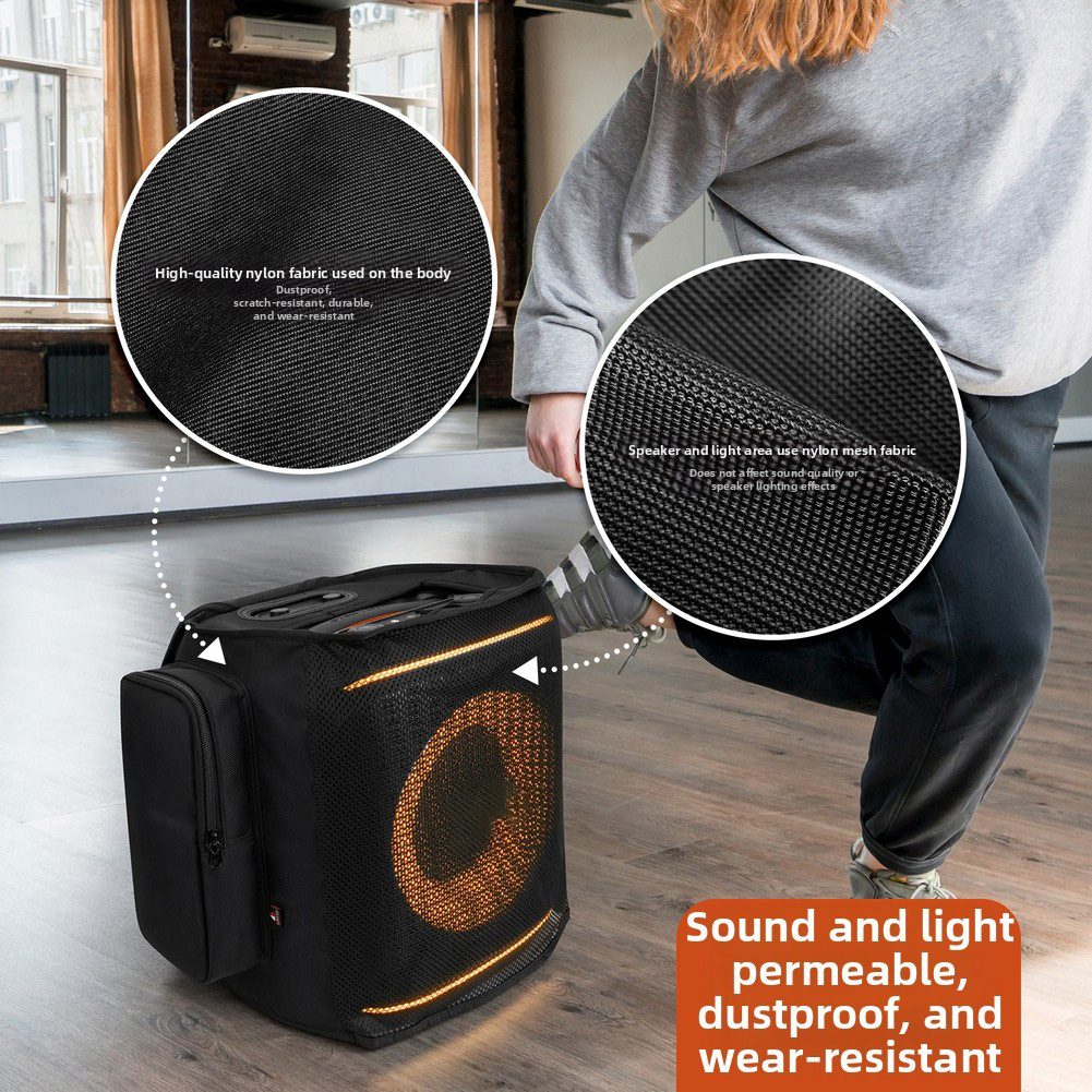 Home Cinema Jbl - Cubierta antipolvo de nailon portátil para